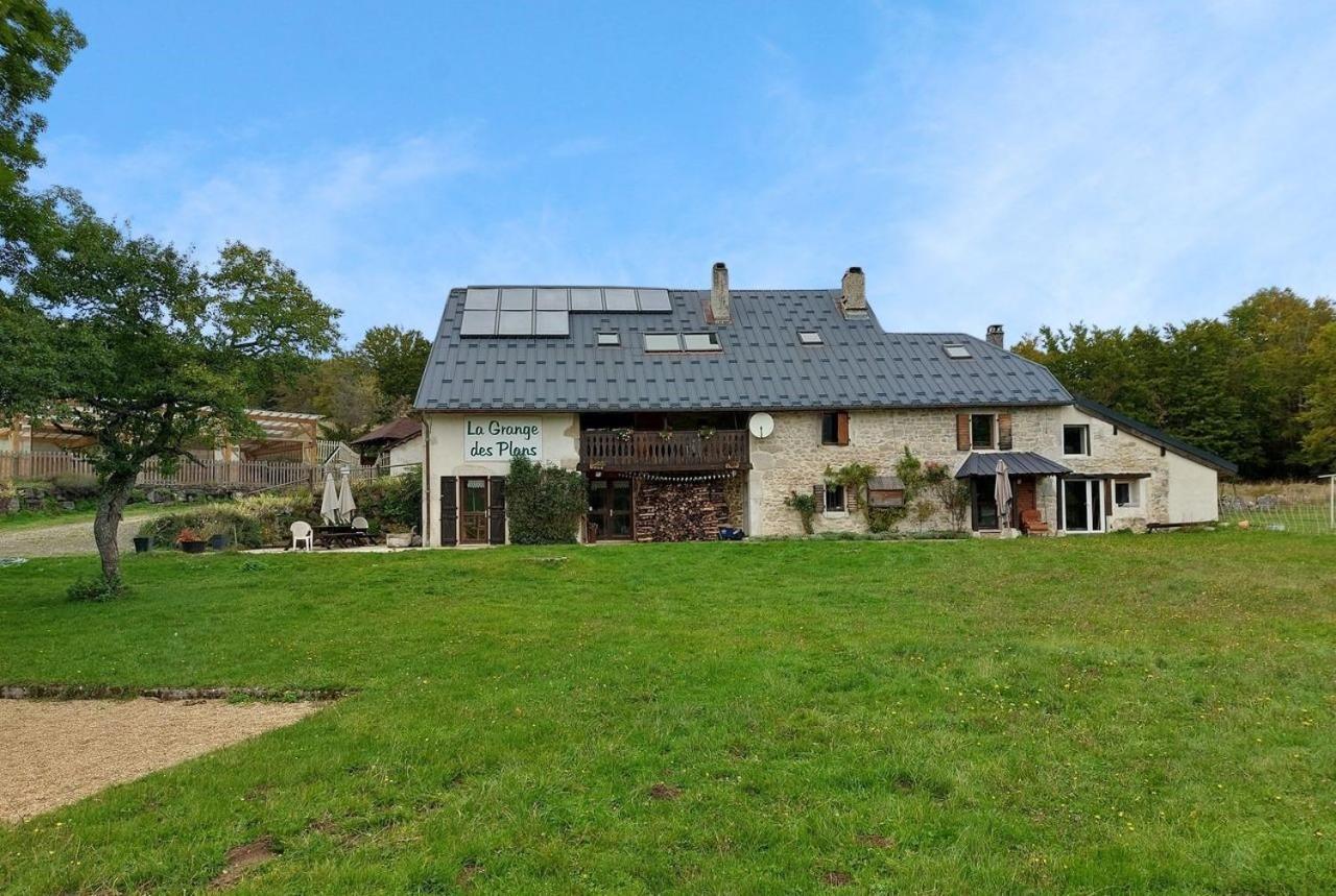 Apartamento La Grange Des Plans Le Grand-Abergement Exterior foto